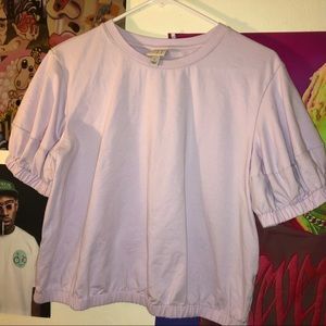 Super cute Lilac puffy shirt